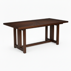 Modern Starburst Extension Dining Table
