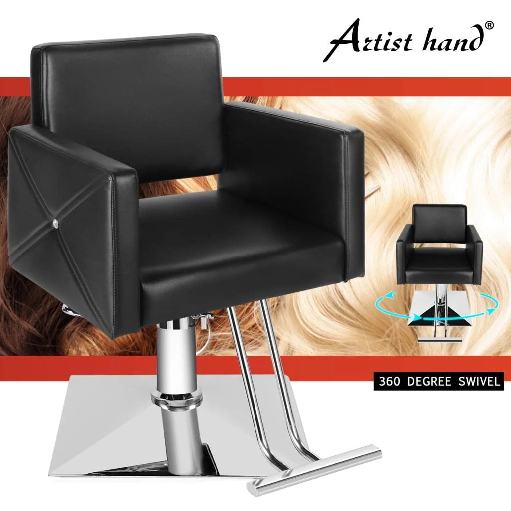 Salon Chair for Hair Stylist with Heavy Duty Hydraulic Pump