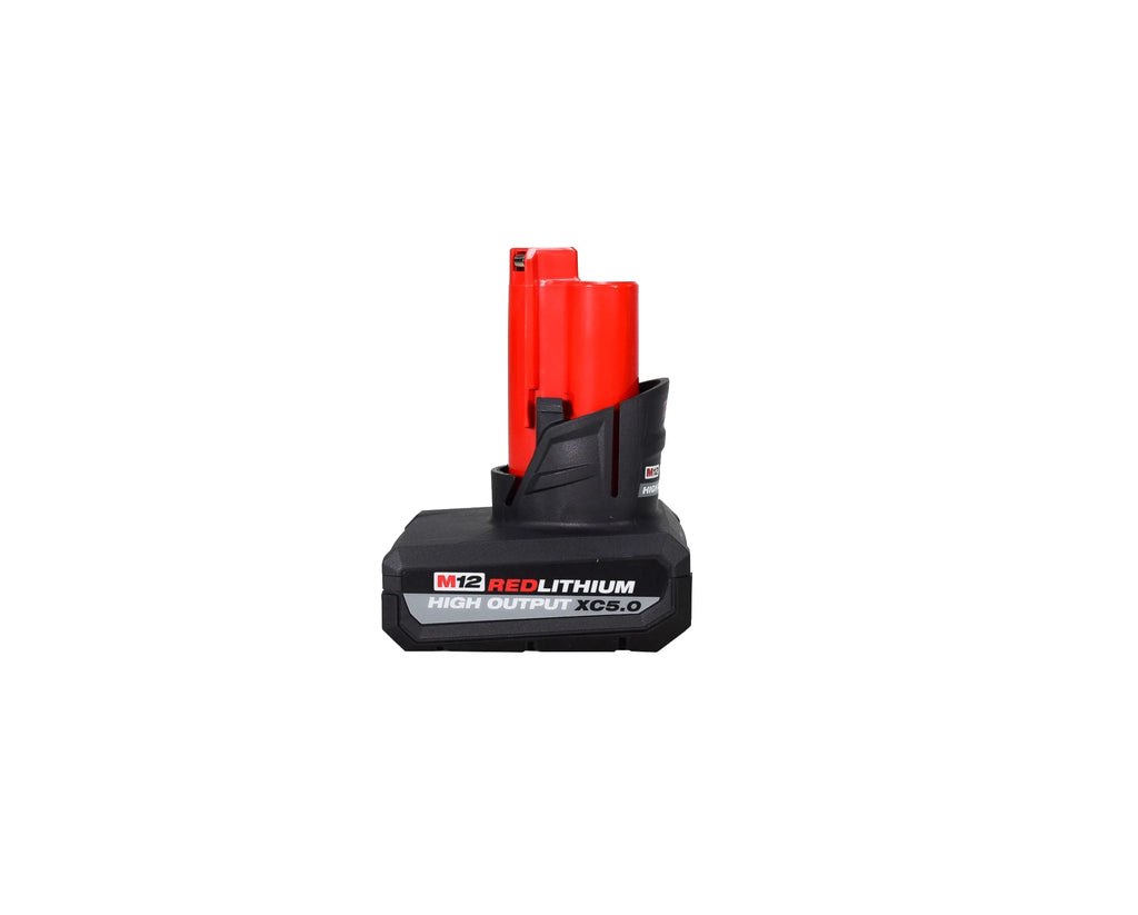 Milwaukee 48 - 11 - 2450 12V Lithium - Ion High Output 5ah Battery 2 Pack