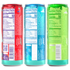 Alani Nu Energy Drink, Lime Slush Variety Pack, 12 Fl Oz, 18 - Count