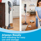 BLACK+DECKER POWERSERIES+ 20V Max* Cordless Stick Vacuum Kit, for Carpet and Hard Floors, Convertible to Handheld, 44