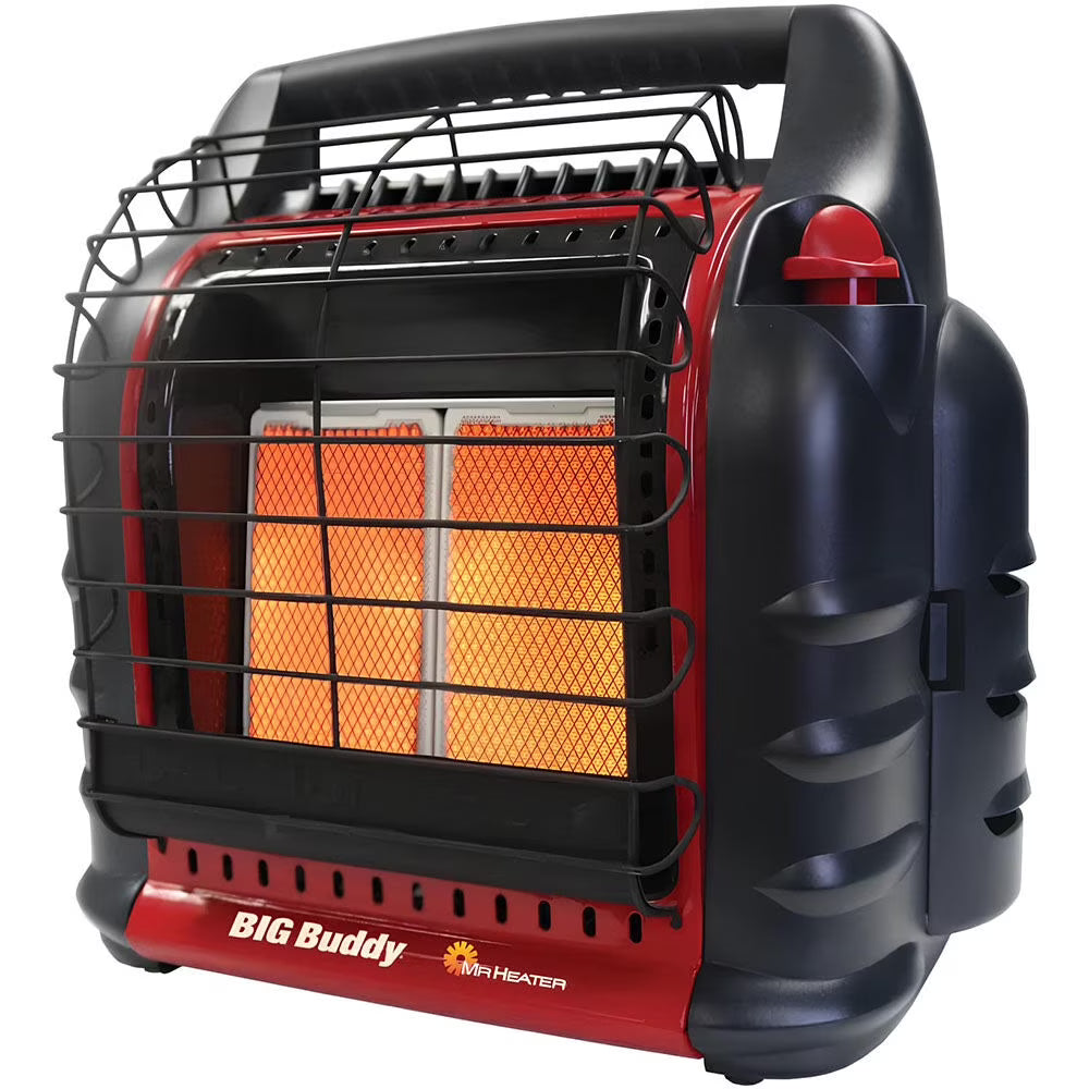 Mr Heater 18000 Btu Big Buddy Portable Propane Heater - Canada/Massachusetts Approved