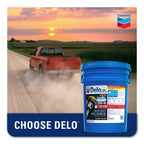 Delo 400 XLE SB Synthetic Blend SAE 15W - 40 Heavy - Duty Diesel Motor Oil 5 Gallon