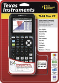 Texas Instruments TI - 84 Plus CE Graphing Calculator, Matte Black
