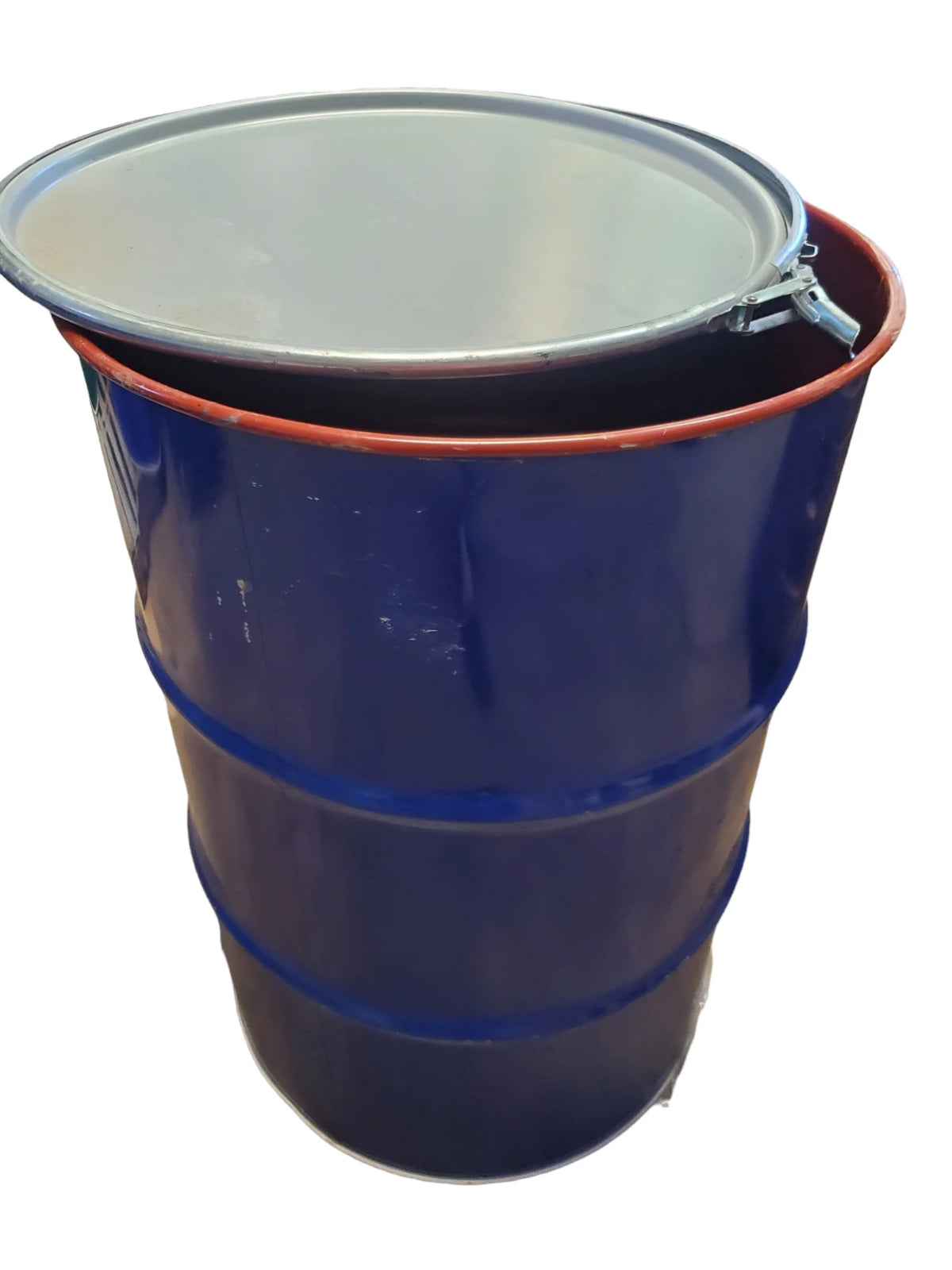 55 Gallon Drum Burn Barrel W/Lid