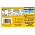 Season Sardine Fillets in 100% Olive Oil, Wild Caught, Skinless & Boneless, 4.375 oz, 6 - Count