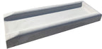 Nucast Precast Concrete Splash Block for Water and Rain Drainage from Home, Gutter, Downspout 3" x 11" Wide x 30"