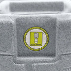 Good Ideas IMP - D50 - DAR Impressions Downton Rain Saver Rain Barrel, 50 Gallon, Dark Granite