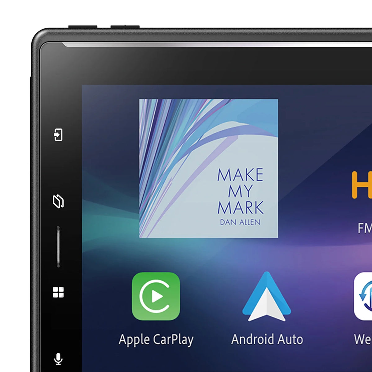 Pioneer 10.1 - In. Car in - Dash Unit, Single - DIN with Floating Touch Screen, Wired/Wireless Apple Carplay/Android