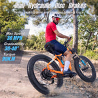 Electric Bike for Adults 26'', 1000W E - Mountain Bike 48V 30/20ah UL2849 Removable Battery, Fat Tire Ebike up to