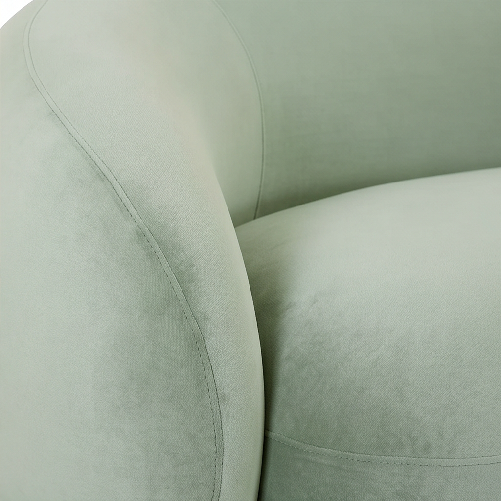 Roomviax Keelin Velvet Sofa Moss Green