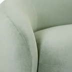 Roomviax Keelin Velvet Sofa Moss Green