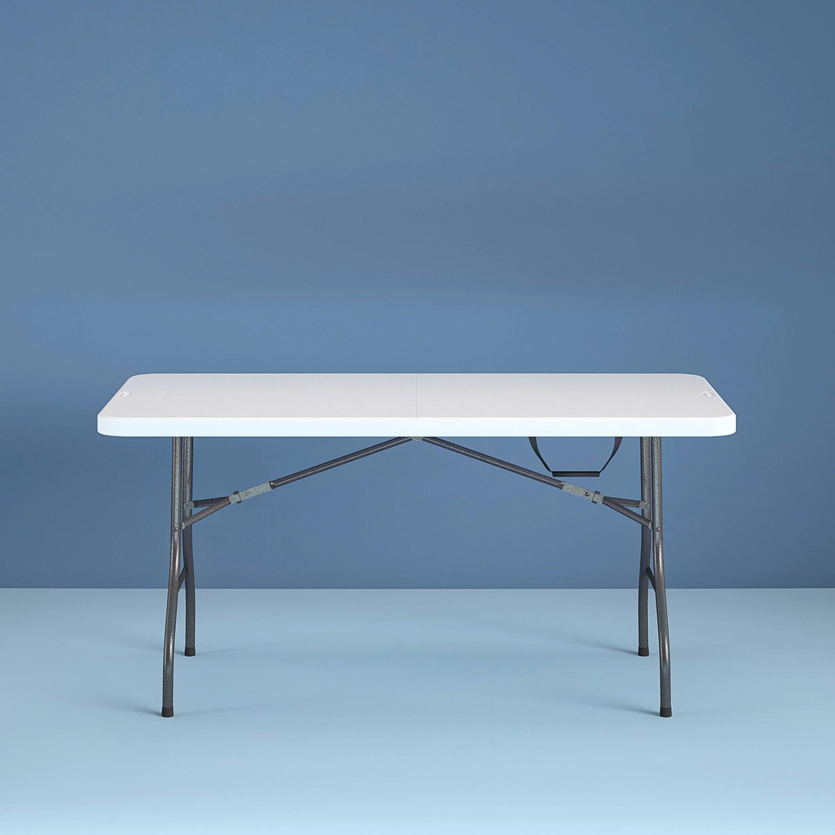 Cosco 6 Foot Folding Table in White Speckle