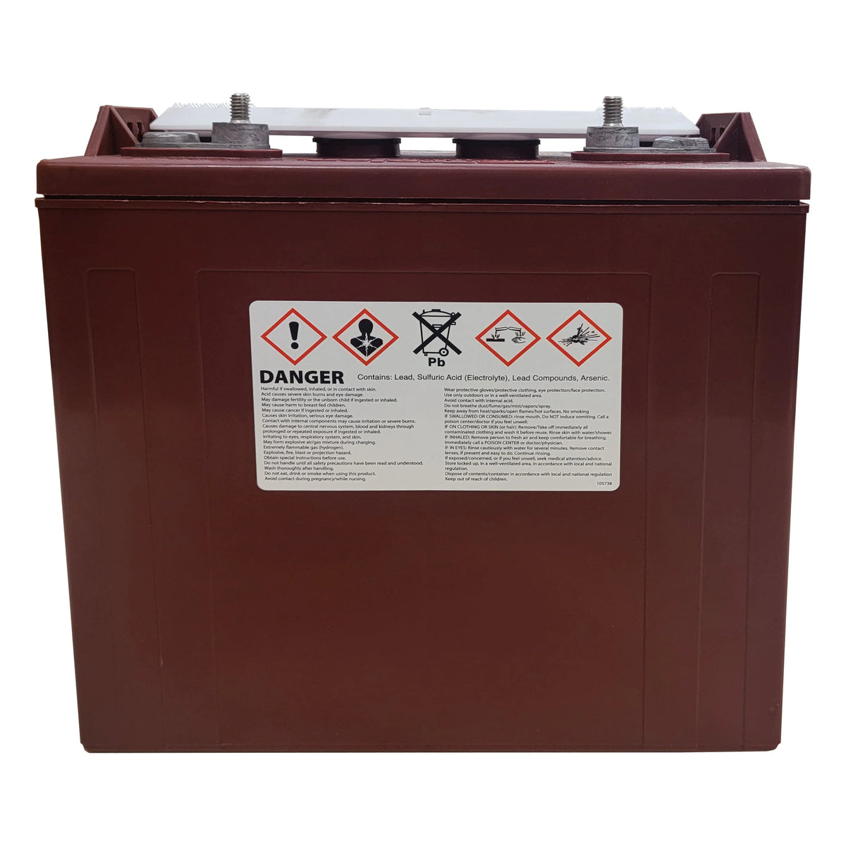 Trojan T - 890 Deep Cycle 8V Battery X6