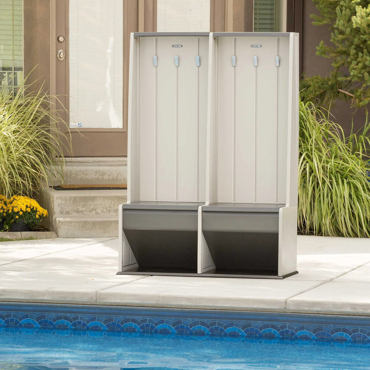 Lifetime Home and Garage Polyethylene Storage Locker, Freestanding for Adults and Children (60226)