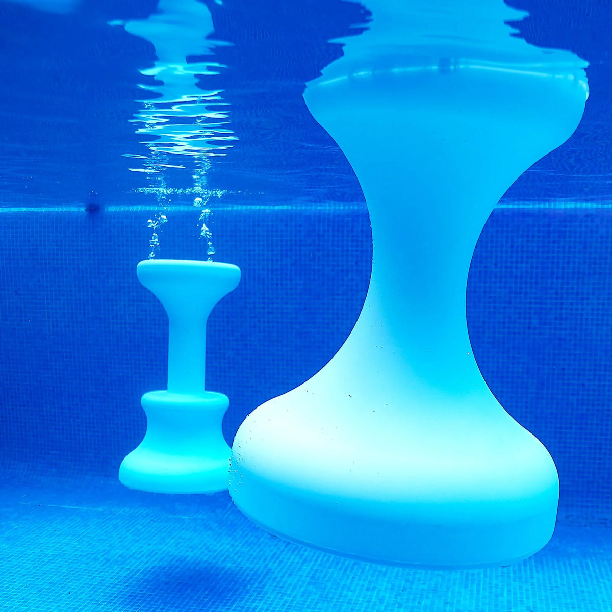 Dunn - Rite Products Made in USA Submersible Swim up Pool Stools for Underwater Use, Bar Stool for Inside Pool and