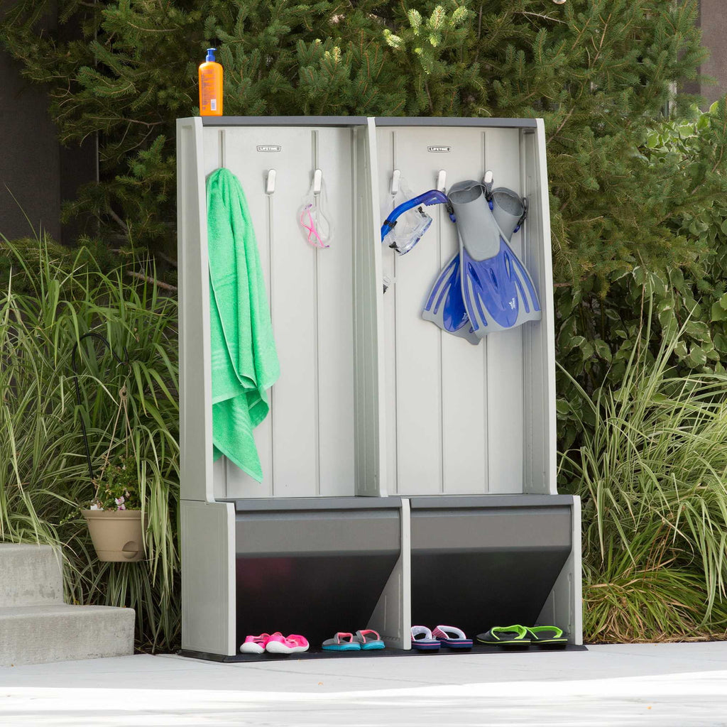 Lifetime Home and Garage Polyethylene Storage Locker, Freestanding for Adults and Children (60226)