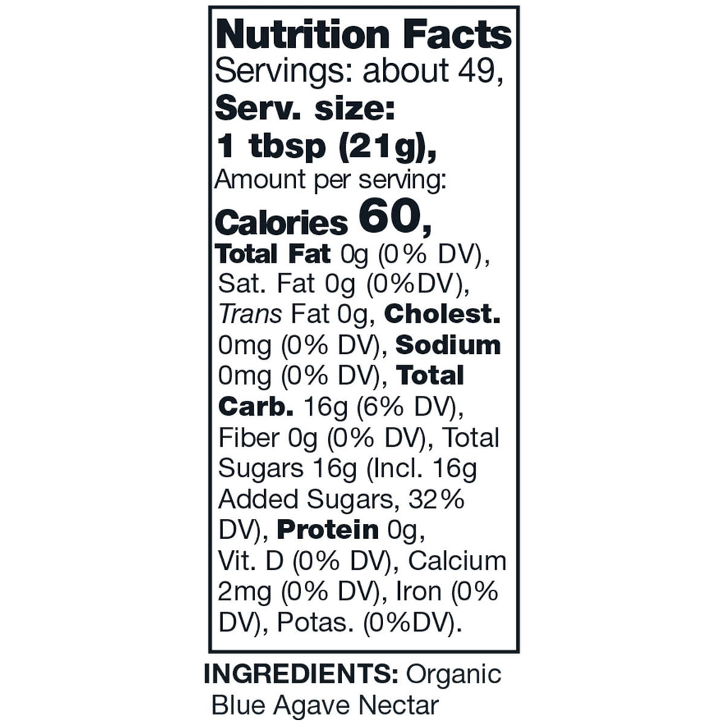 Kirkland Signature Organic Blue Agave, 36 oz, 2 - Count