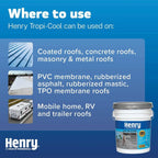 Henry 887G Tropi - Cool Gray HE887G018 100% Silicone Reflective Roof Coating 4.75 Gal