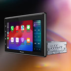 Pioneer 10.1 - In. Car in - Dash Unit, Single - DIN with Floating Touch Screen, Wired/Wireless Apple Carplay/Android