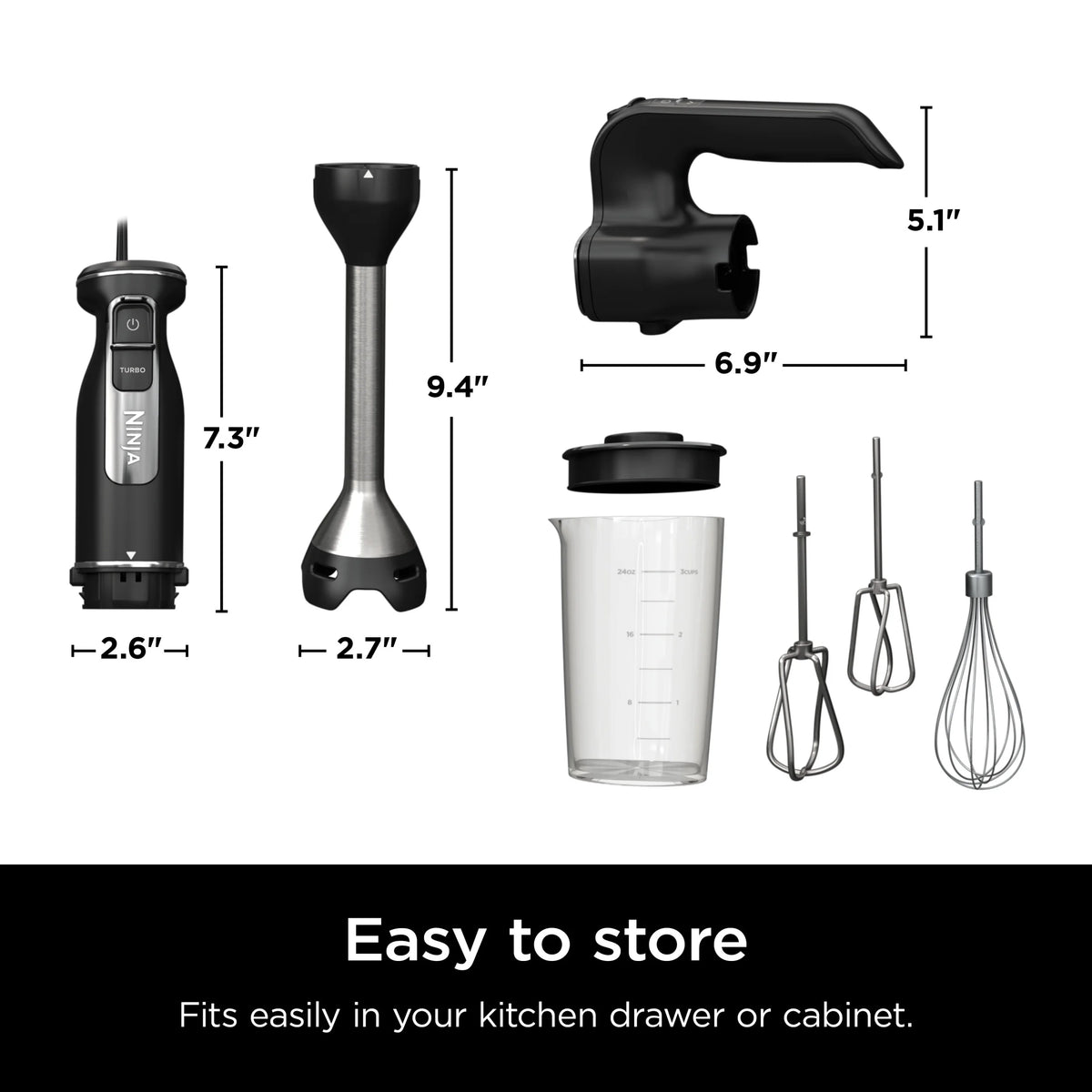 Ninja 750W Blender, Black