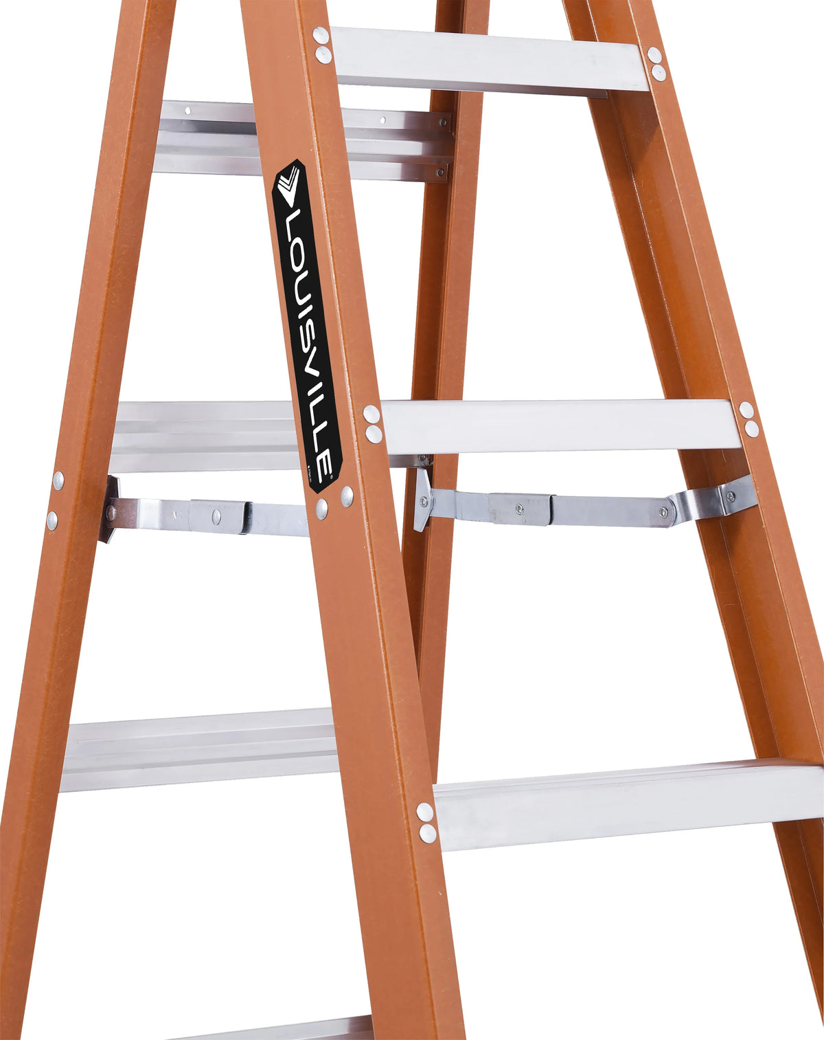 Louisville Ladder 6 - Foot Fiberglass Step Ladder, 300 - Pound Load Capacity, Type IA, FS1506