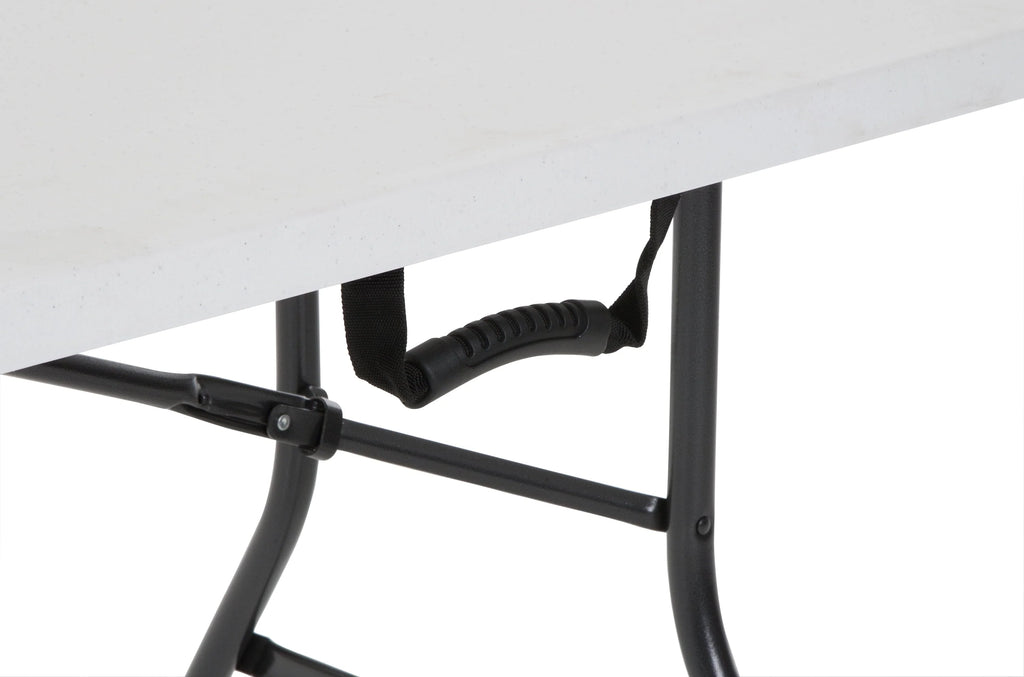 Cosco 6 Foot Folding Table in White Speckle