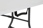 Cosco 6 Foot Folding Table in White Speckle