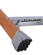Louisville Ladder 10 - Foot Fiberglass Step Ladder, 300 - Pound Load Capacity, Type IA, FS1510